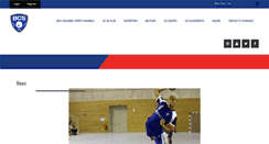 Desktop Screenshot of bois-colombes-handball.fr