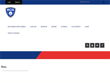 Tablet Screenshot of bois-colombes-handball.fr